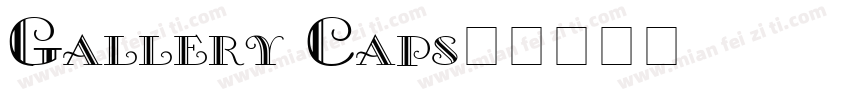 Gallery Caps字体转换